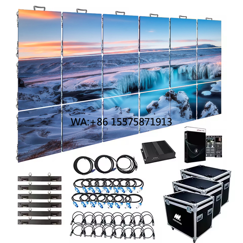 Outdoor Lighting Wall - Die-Casting Aluminum Cabinet Video Wall King