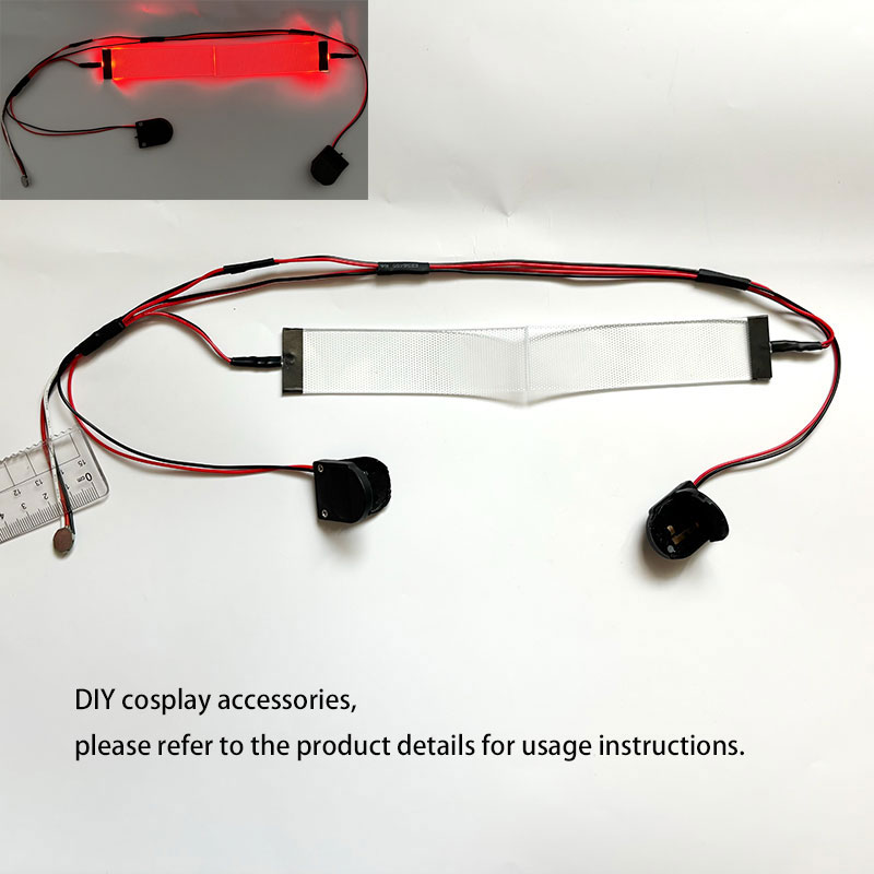 Outdoor Lighting Halloween - Red Flexible Bendable DIY LED Eyes