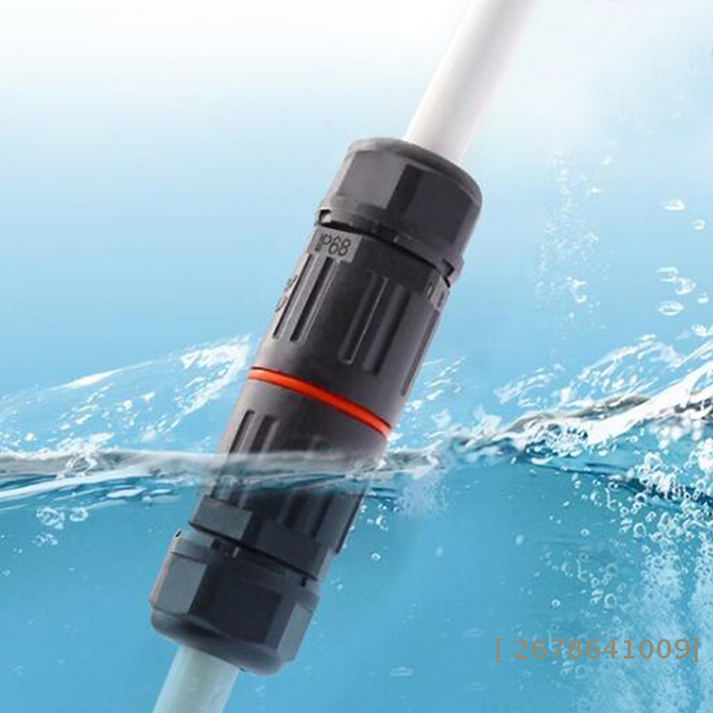 Outdoor Lighting Wire Connectors - ❀IP68 Waterproof Cable Connector,Screw Type Electrical