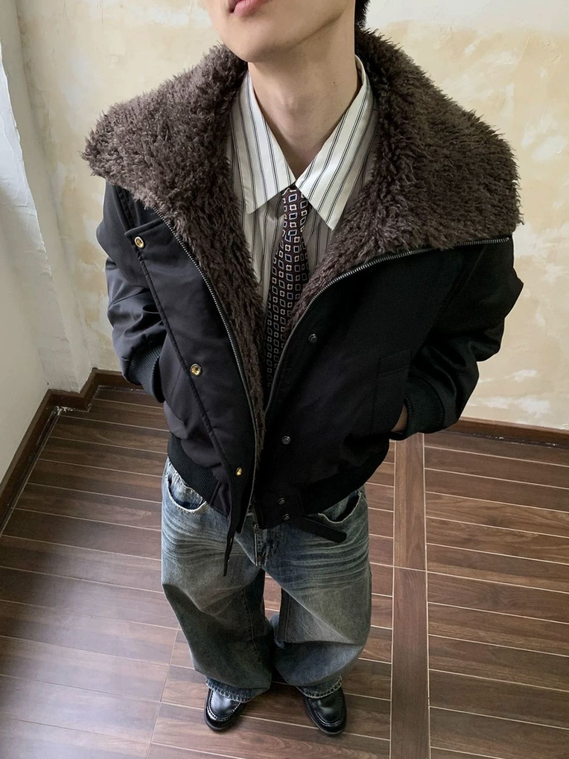 Fur Collar On The Hood	 Jacket - Outdoor Lighting Online recensie en prijs