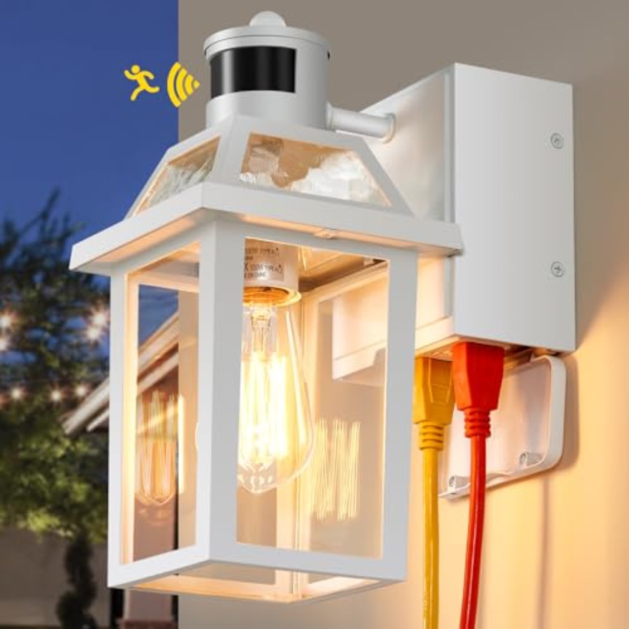 Porch Lights with GFCI Outlet, - Outdoor Lighting No Outlet recensie en prijs