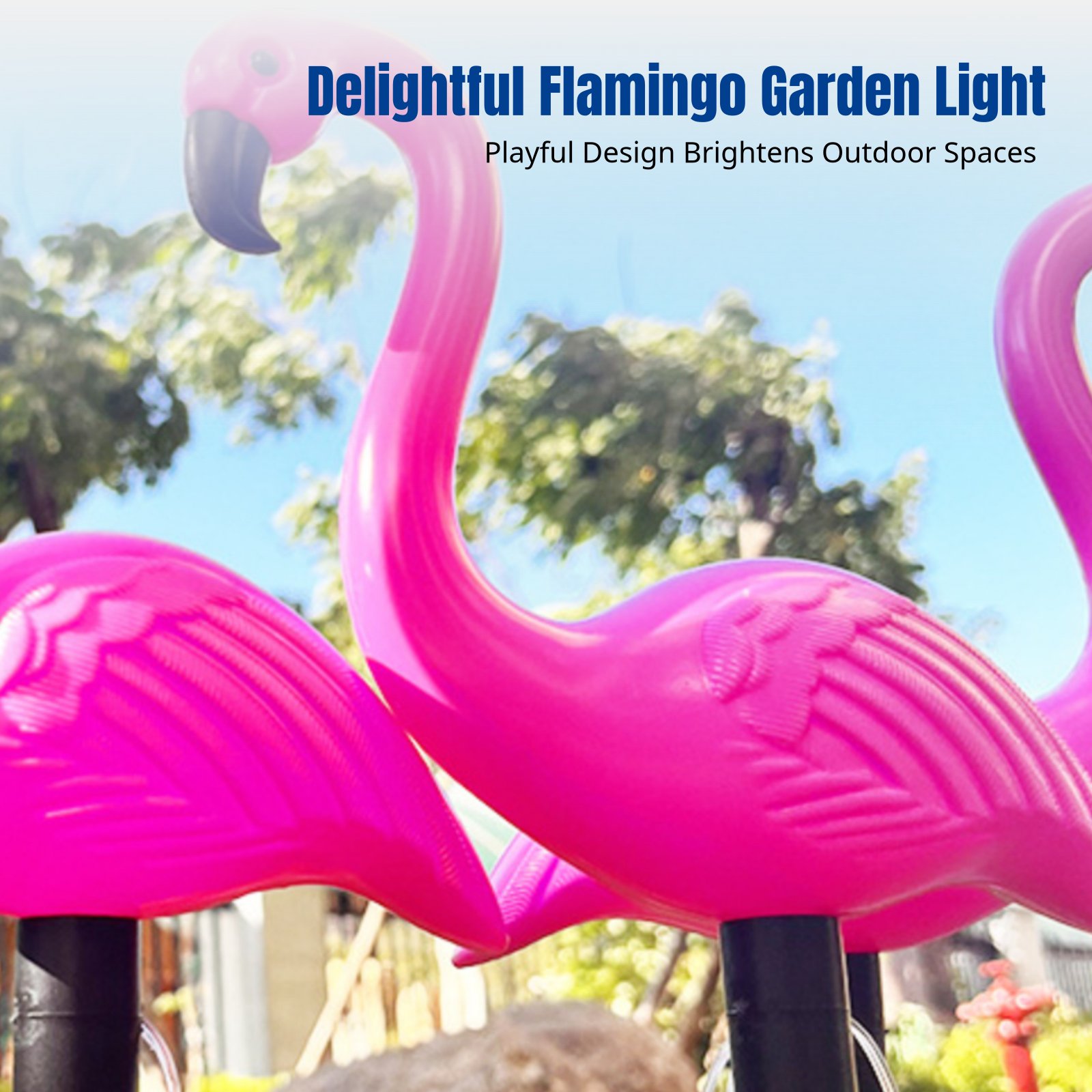 Solar Flamingo Lawn Light, Out - Outdoor Lighting And Landscape recensie en prijs