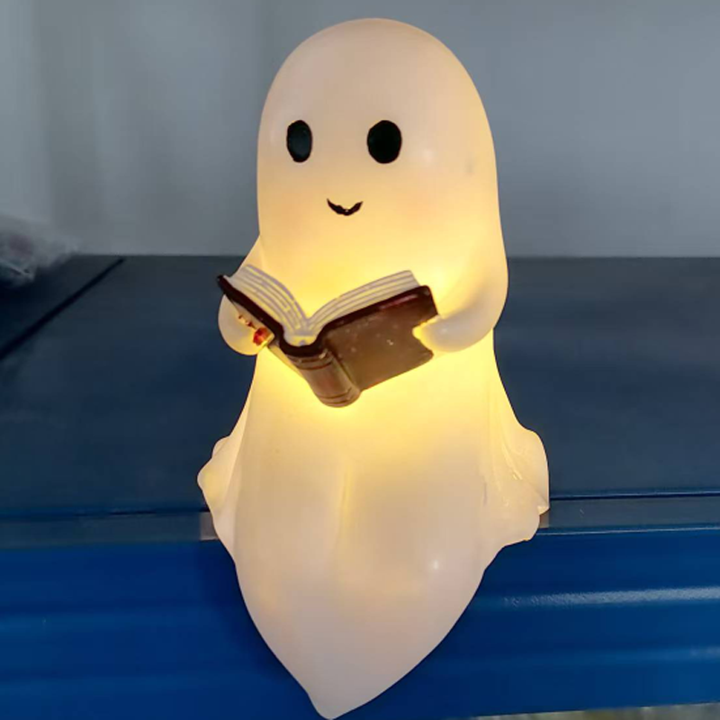 New Cute Ghost Reading Book La - Outdoor Lighting Halloween recensie en prijs
