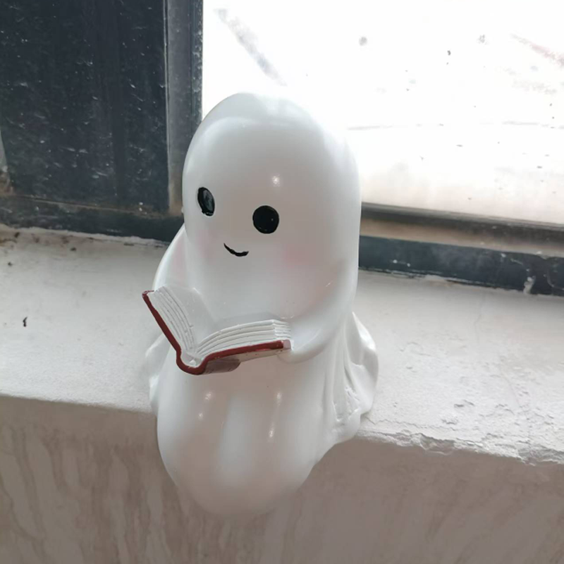 New Cute Ghost Reading Book La - Outdoor Lighting Halloween recensie en prijs