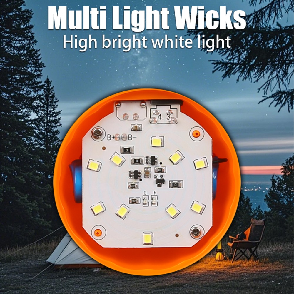 Portable Mini Camping Lamp 4 L - Outdoor Lighting Hooks recensie en prijs