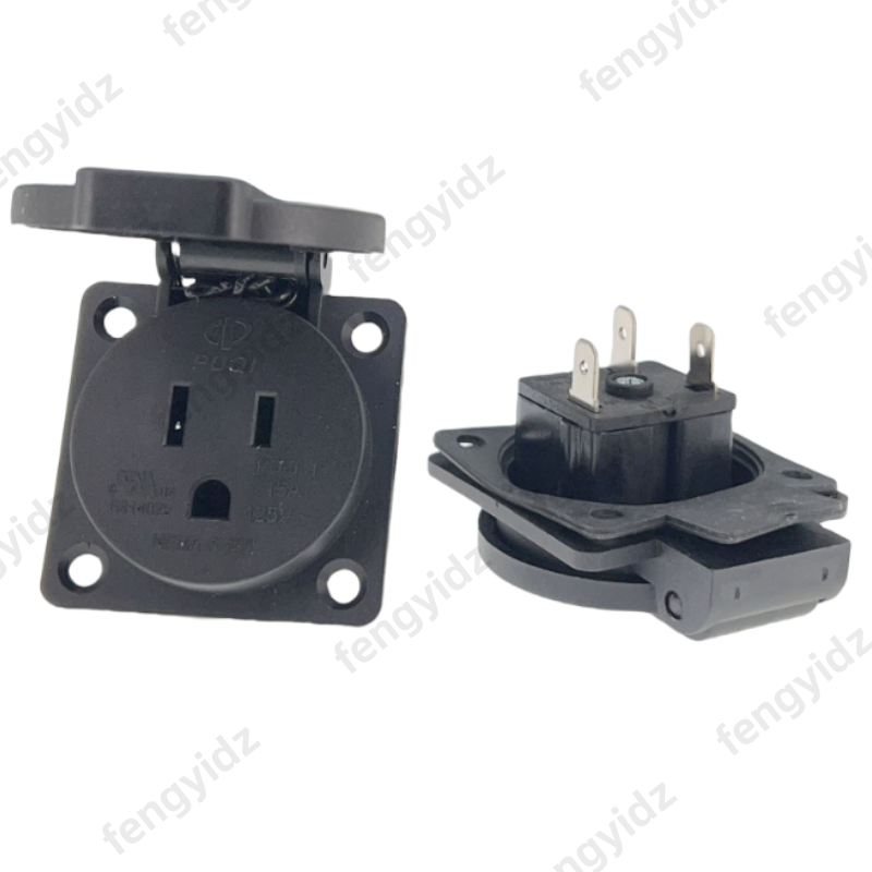 Black 125V 15A 20A IP44 CE Ame - Outdoor Lighting No Outlet recensie en prijs