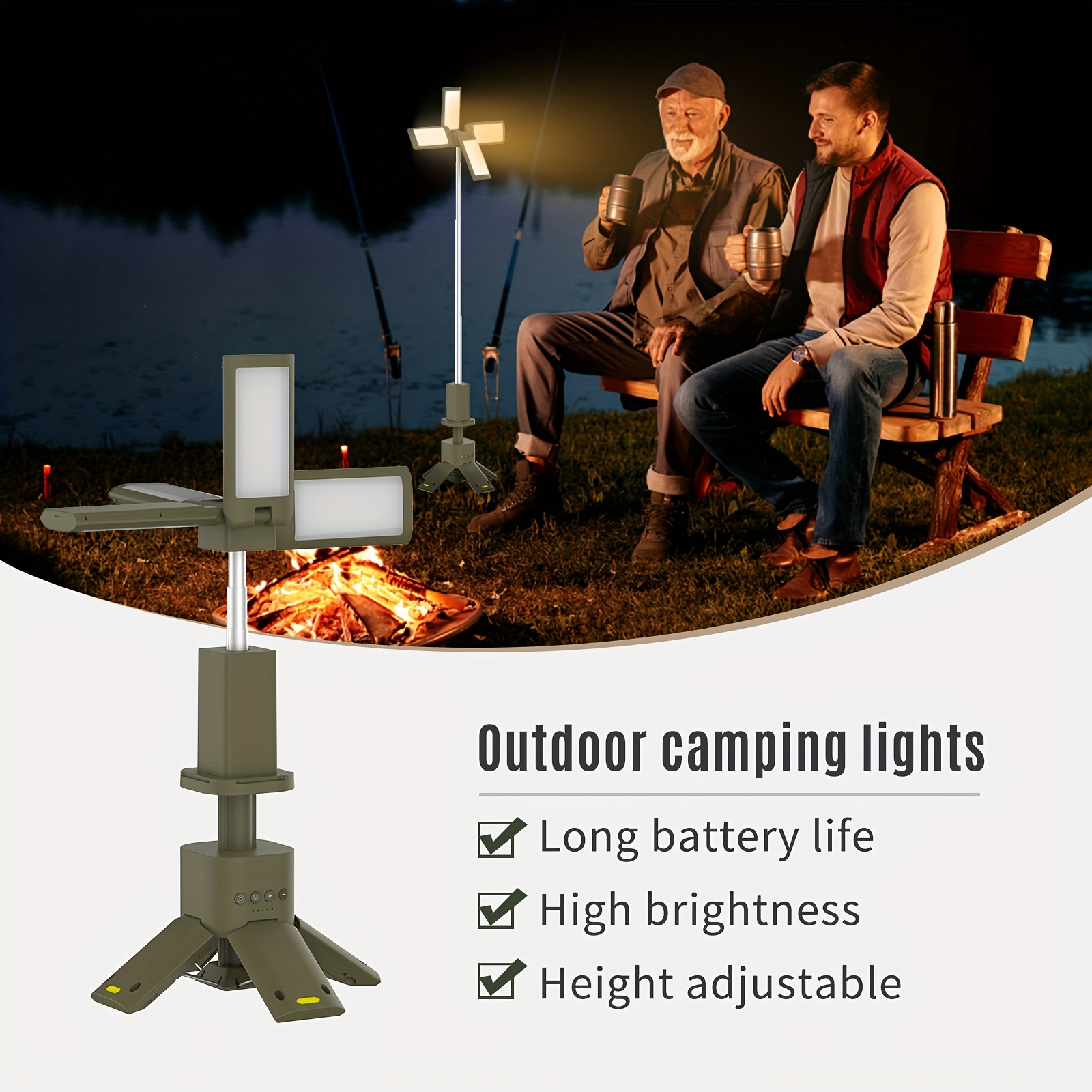 Camping Lantern, 14000mAh Rech - Outdoor Lighting Install recensie en prijs