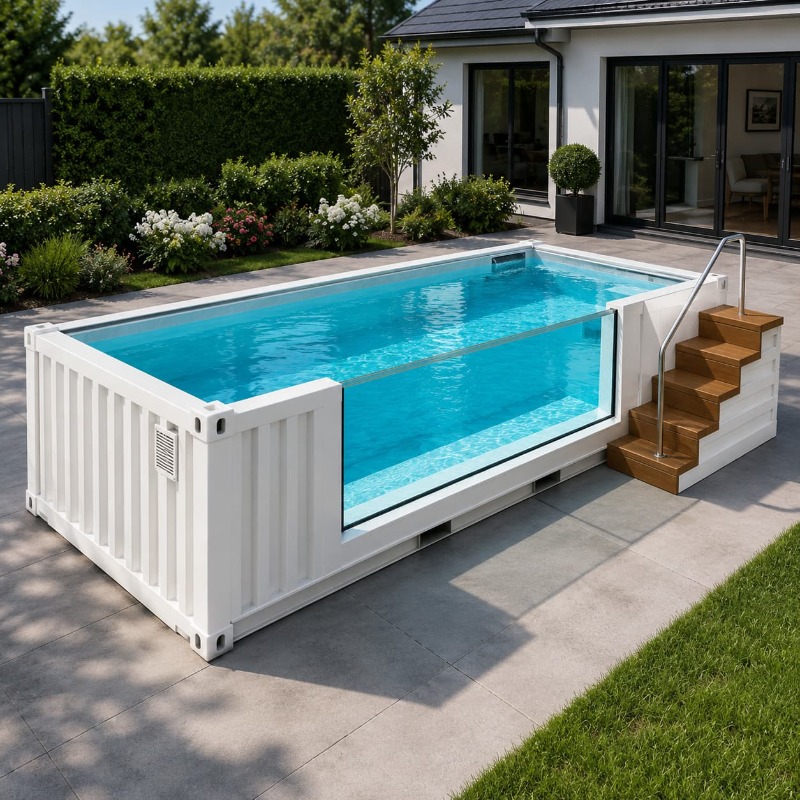 Container Pool Shipping Contai - Outdoor Lighting No Outlet recensie en prijs