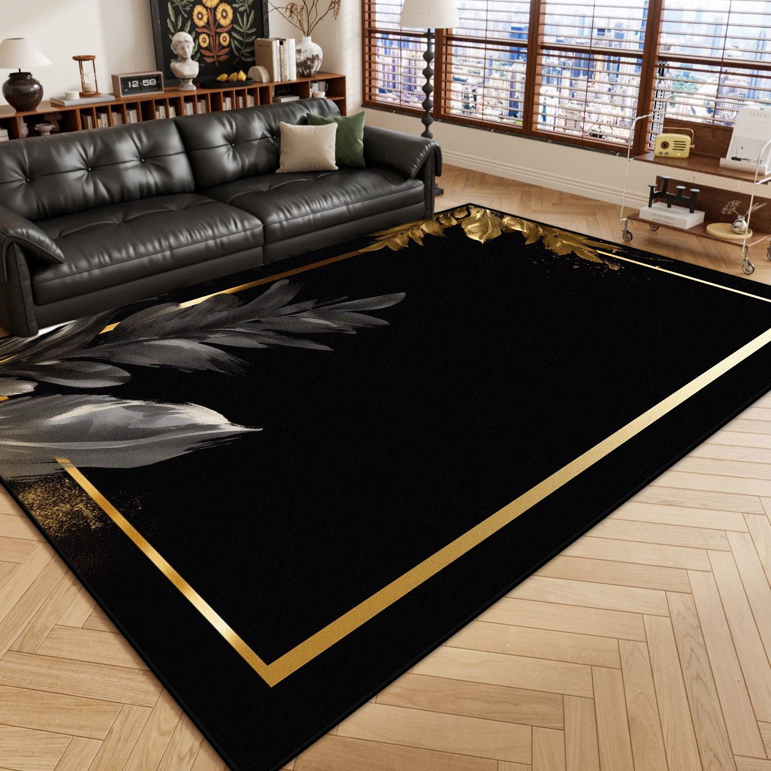 Modern Light Luxury Black Carp - Outdoor Lighting Online recensie en prijs