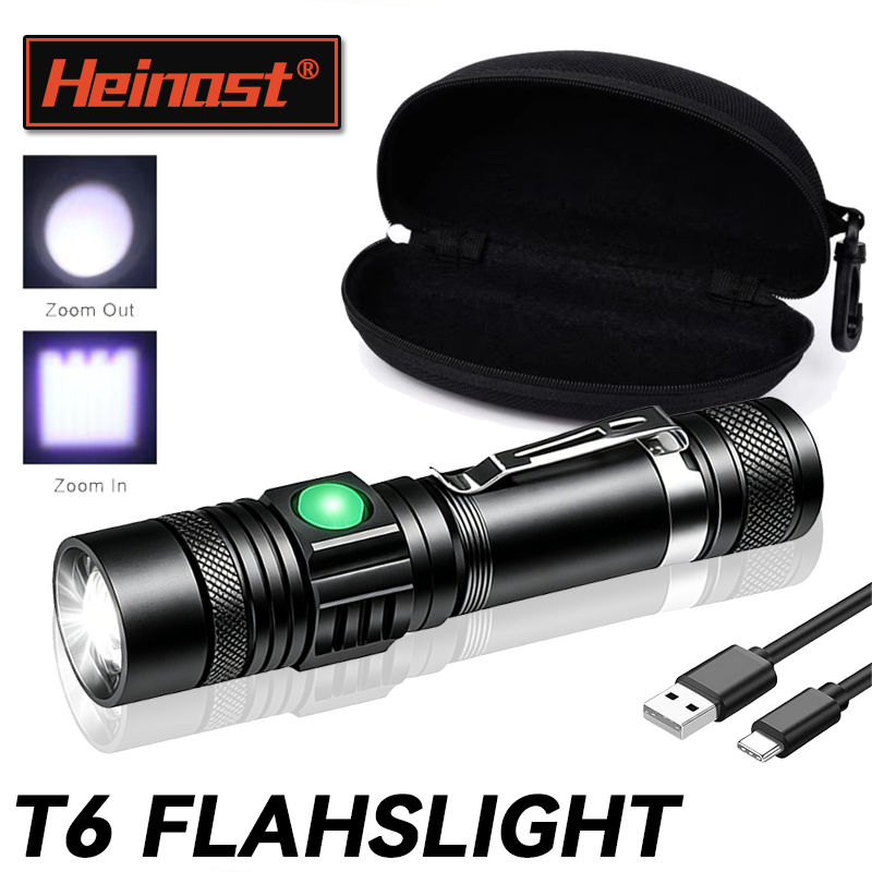 T6 LED Rechargeable Flashlight - Outdoor Lighting Landscape recensie en prijs