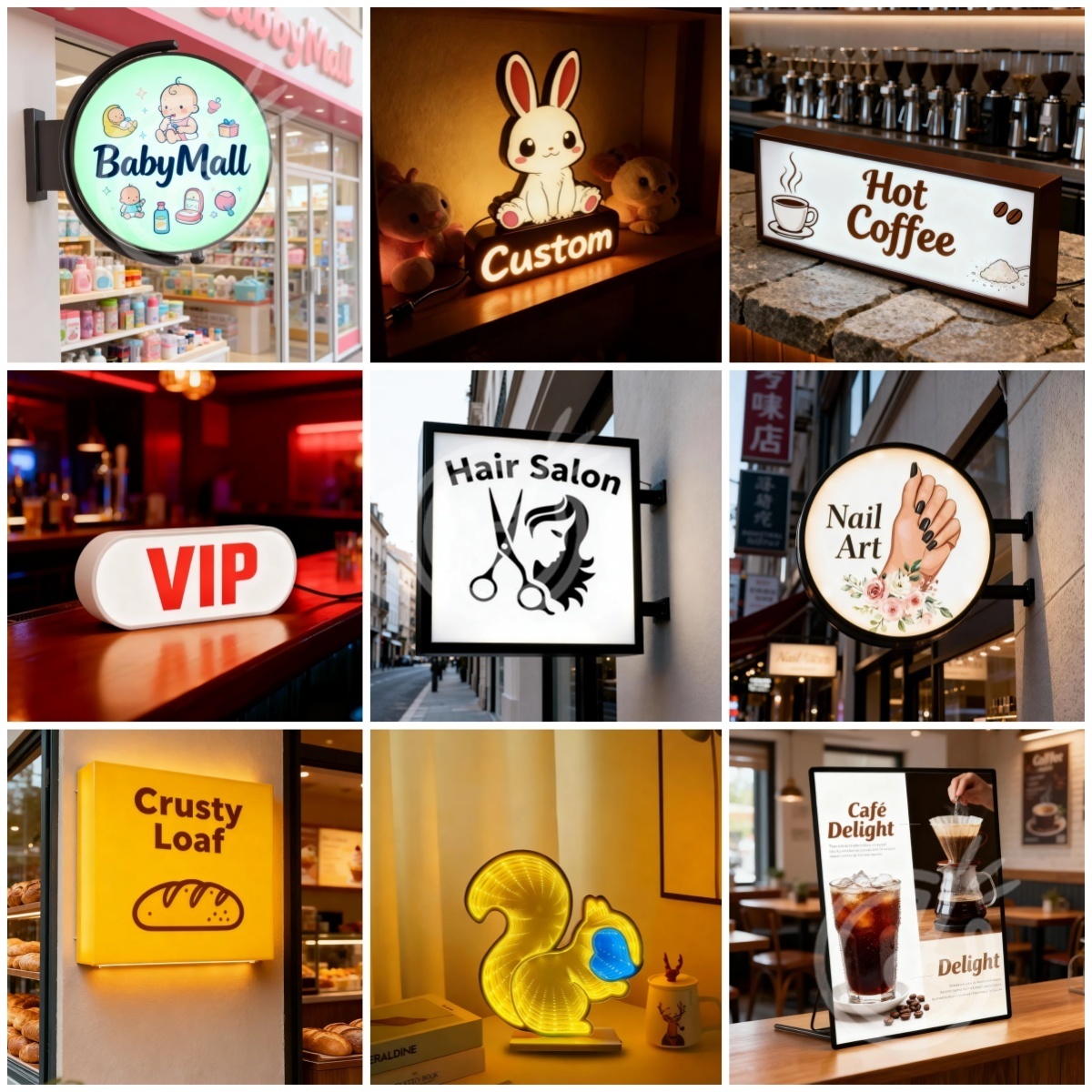 Custom Acrylic Signs Sign Led  - Outdoor Lighting Wall recensie en prijs