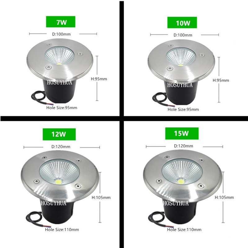 10W 15W LED buried IP67 AC85-2 - Outdoor Lighting Year Round recensie en prijs