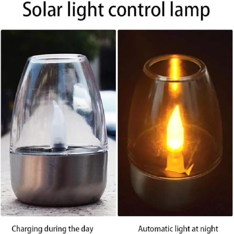 Solar Powered Flameless Candle - Outdoor Lighting Battery Operated recensie en prijs