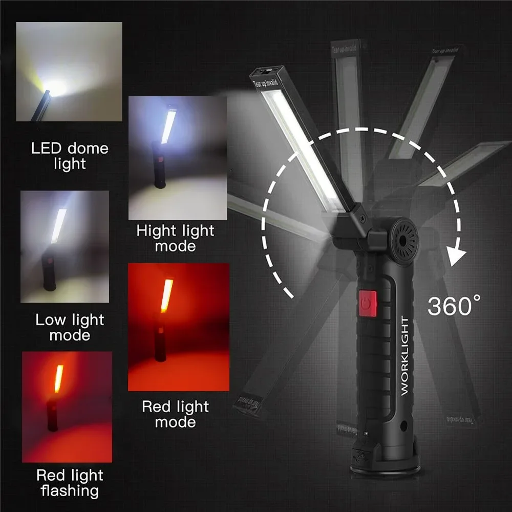 Portable COB LED Flashlight US - Hanging Outdoor Lighting recensie en prijs