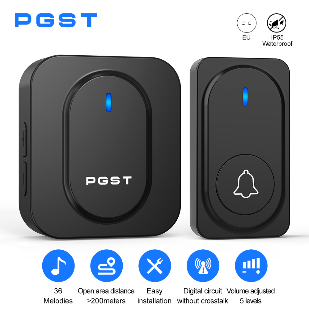 PGST Wireless Doorbell 36 Chim - Outdoor Lighting Install recensie en prijs