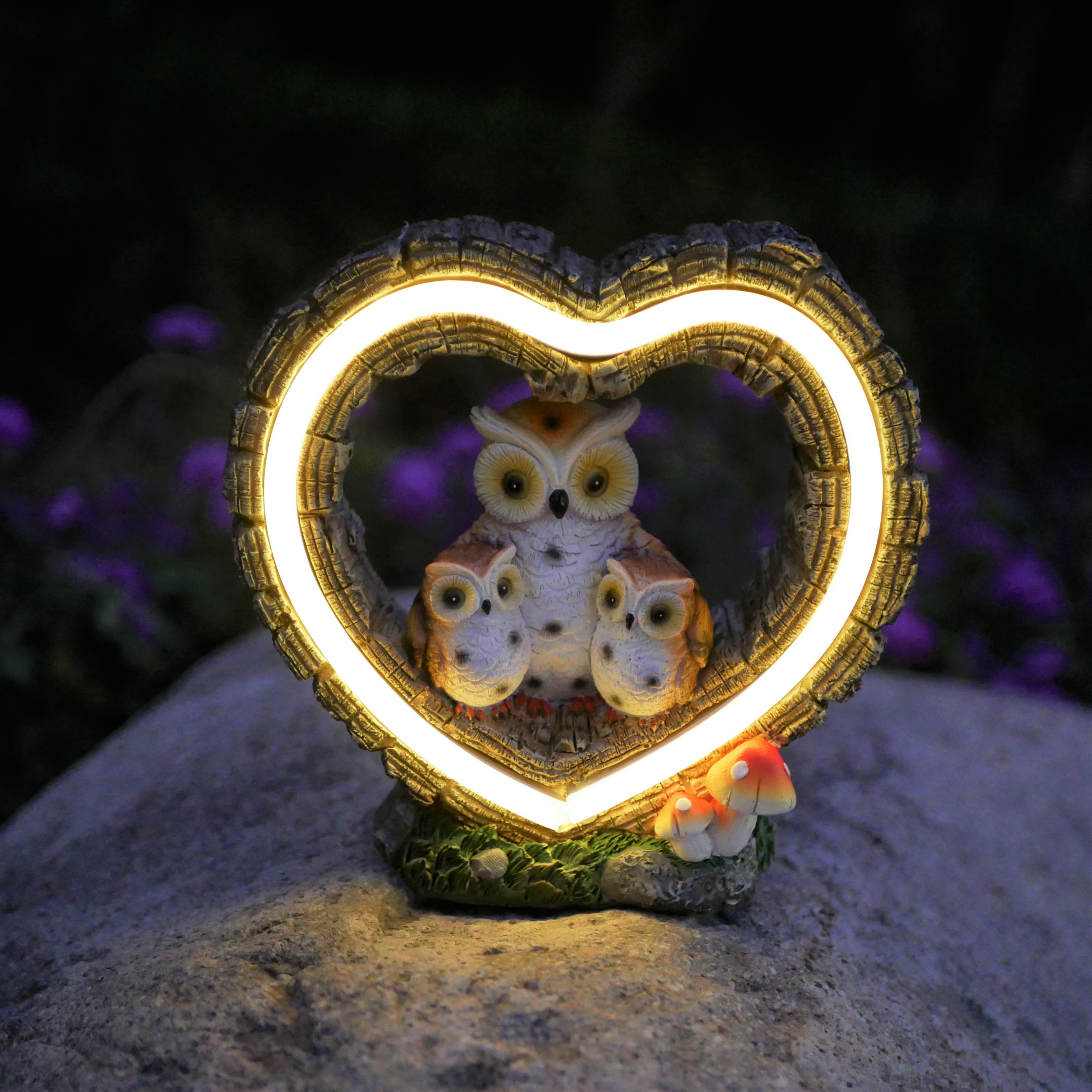 1Pc Solar-Powered Light, Heart - Outdoor Lighting And Landscape recensie en prijs