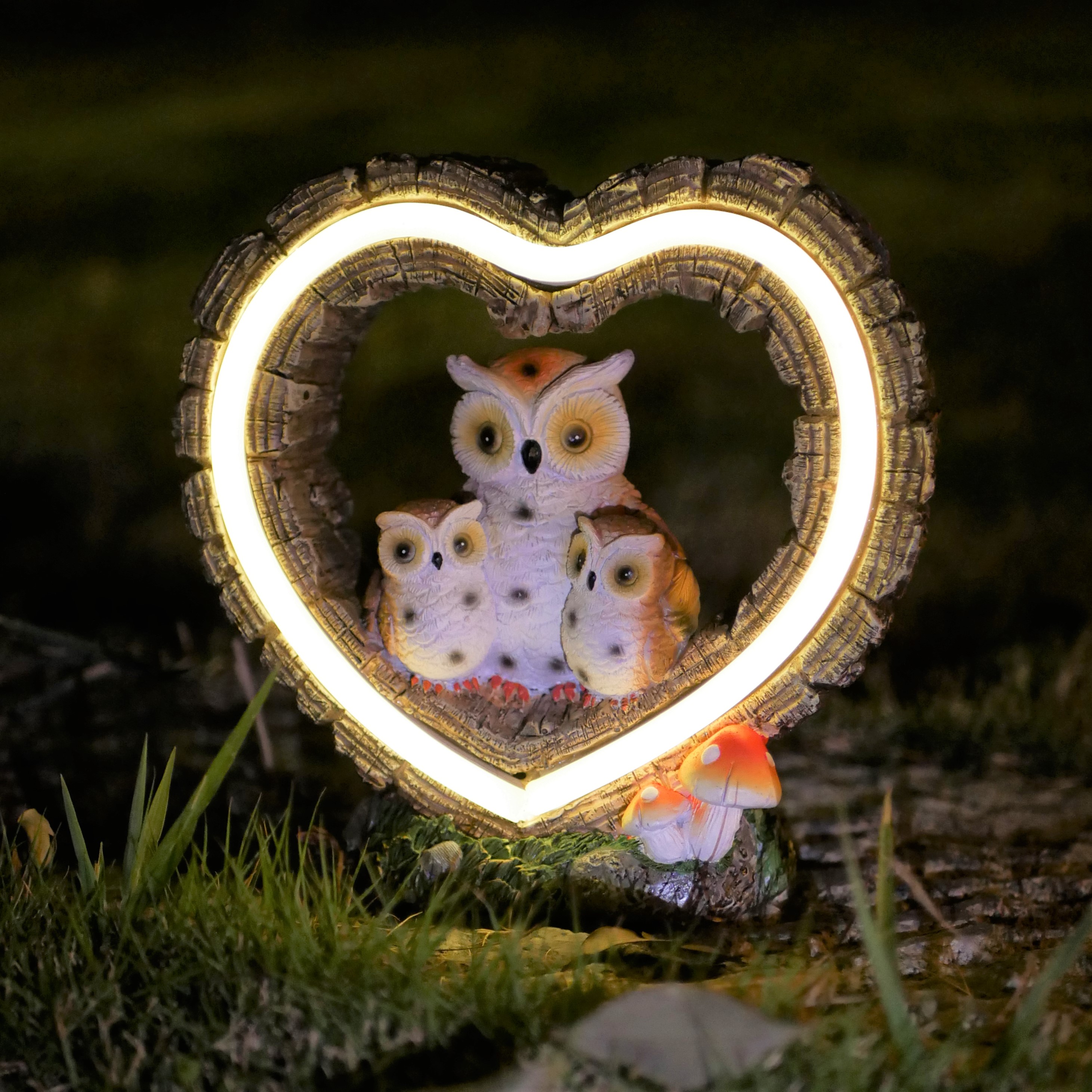 1Pc Solar-Powered Light, Heart - Outdoor Lighting And Landscape recensie en prijs