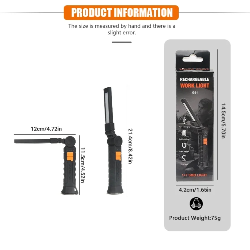 Portable COB LED Flashlight US - Outdoor Lighting Landscape recensie en prijs