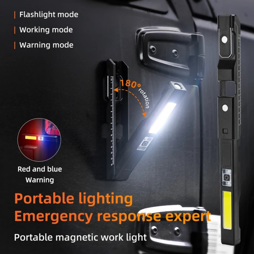 Rechargeable LED Flashlight Wo - Outdoor Lighting Hooks recensie en prijs