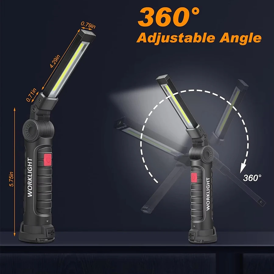 Rechargeable Magnetic Work Lig - Outdoor Lighting Hooks recensie en prijs