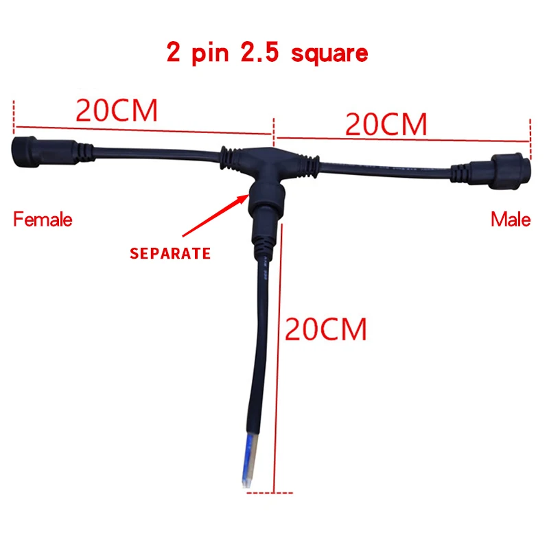 T type 3 Way Connector 2/3/4Pi - Outdoor Lighting Wire Connectors recensie en prijs