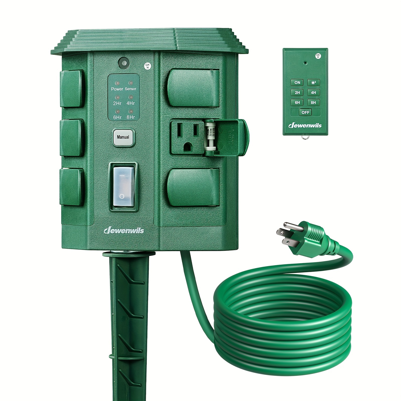 Outdoor Power Stake Timer, Out - Outdoor Lighting No Outlet recensie en prijs