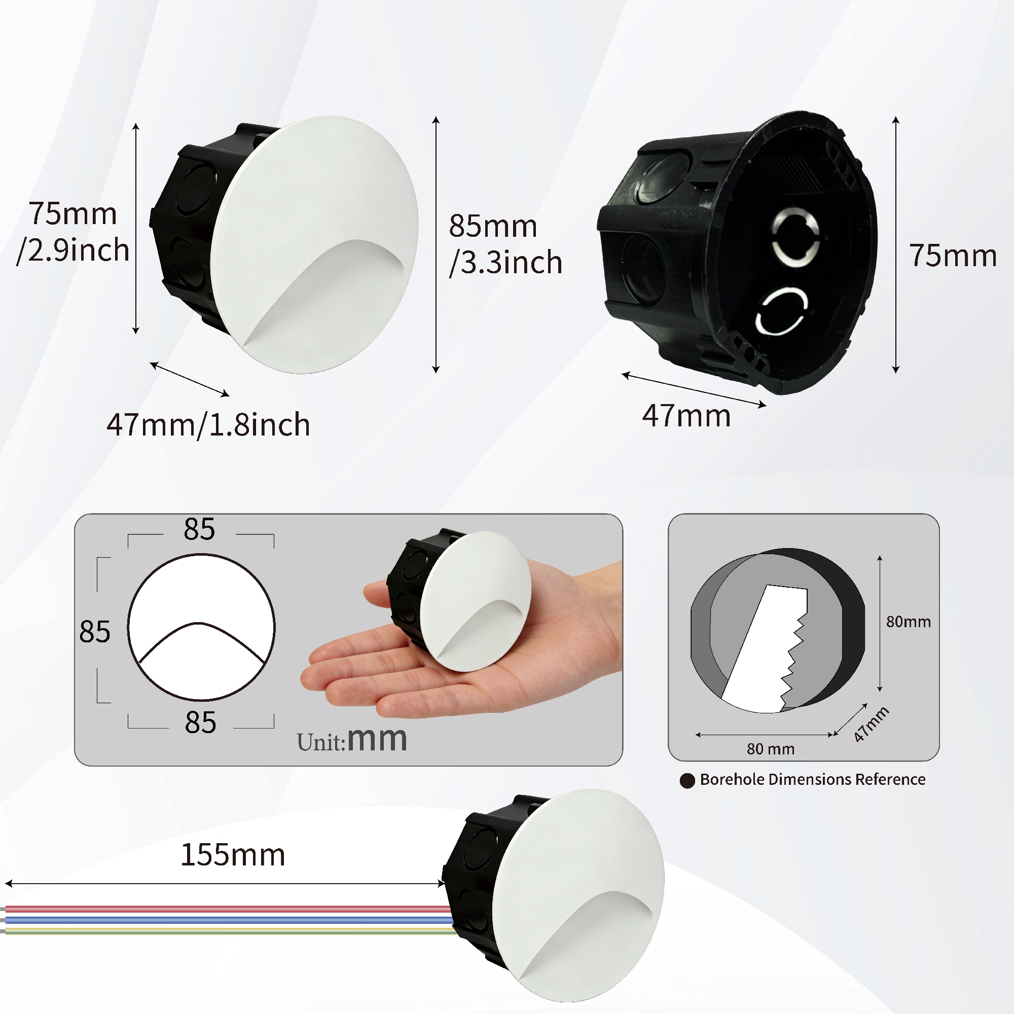 Led Stair Light Step Lights 3W - Outdoor Lighting Year Round recensie en prijs
