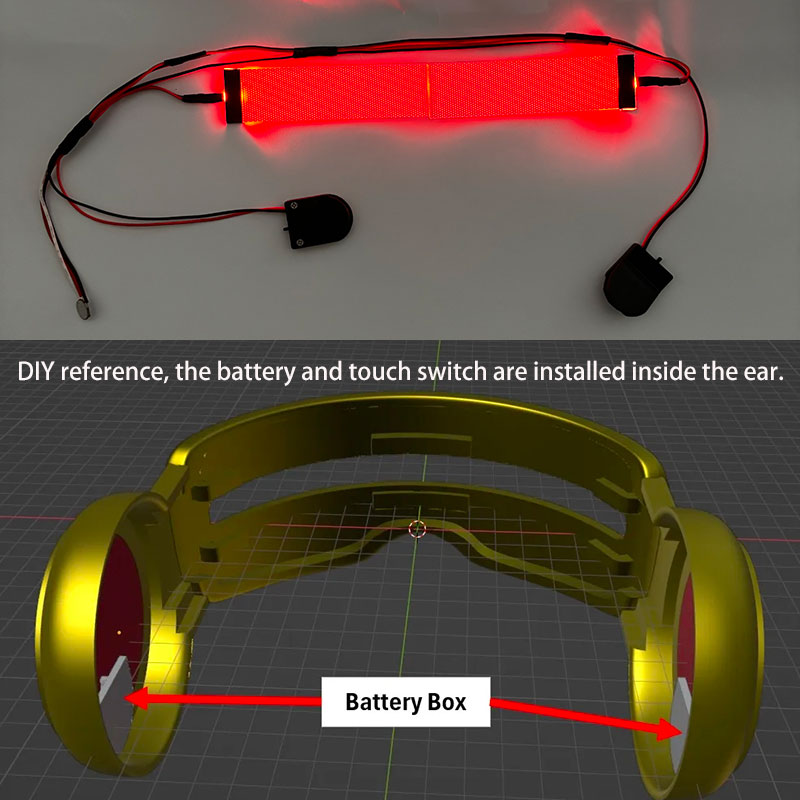 Red Flexible Bendable DIY LED  - Outdoor Lighting Halloween recensie en prijs