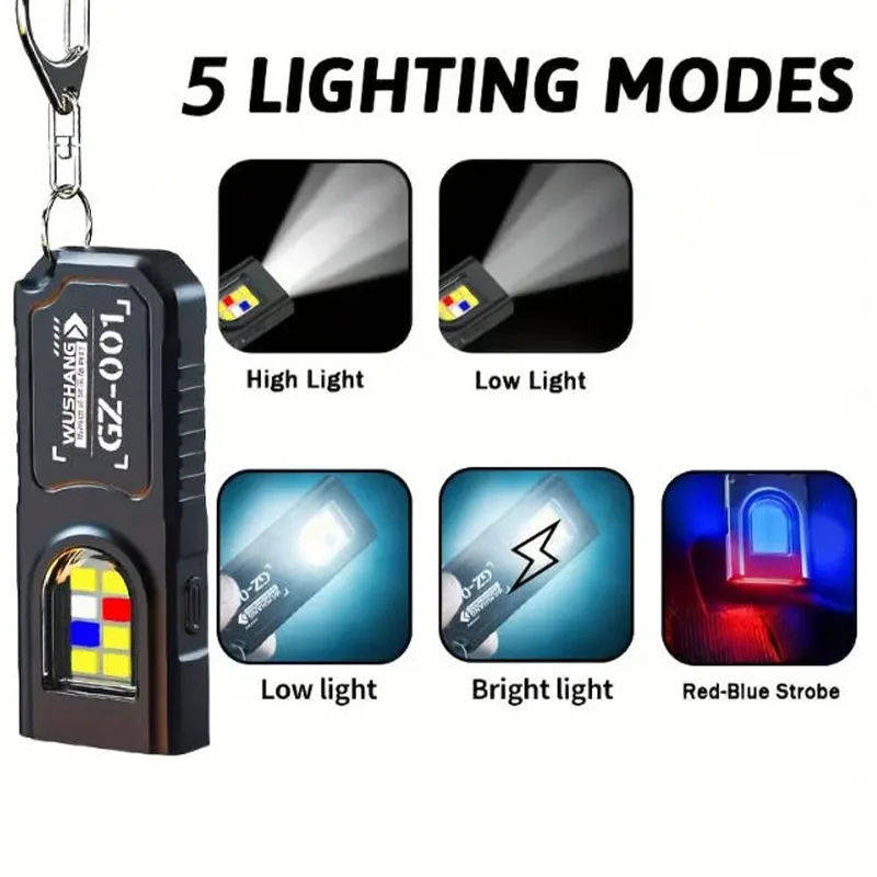 Powerful Mini COB LED Keychain - Hanging Outdoor Lighting recensie en prijs