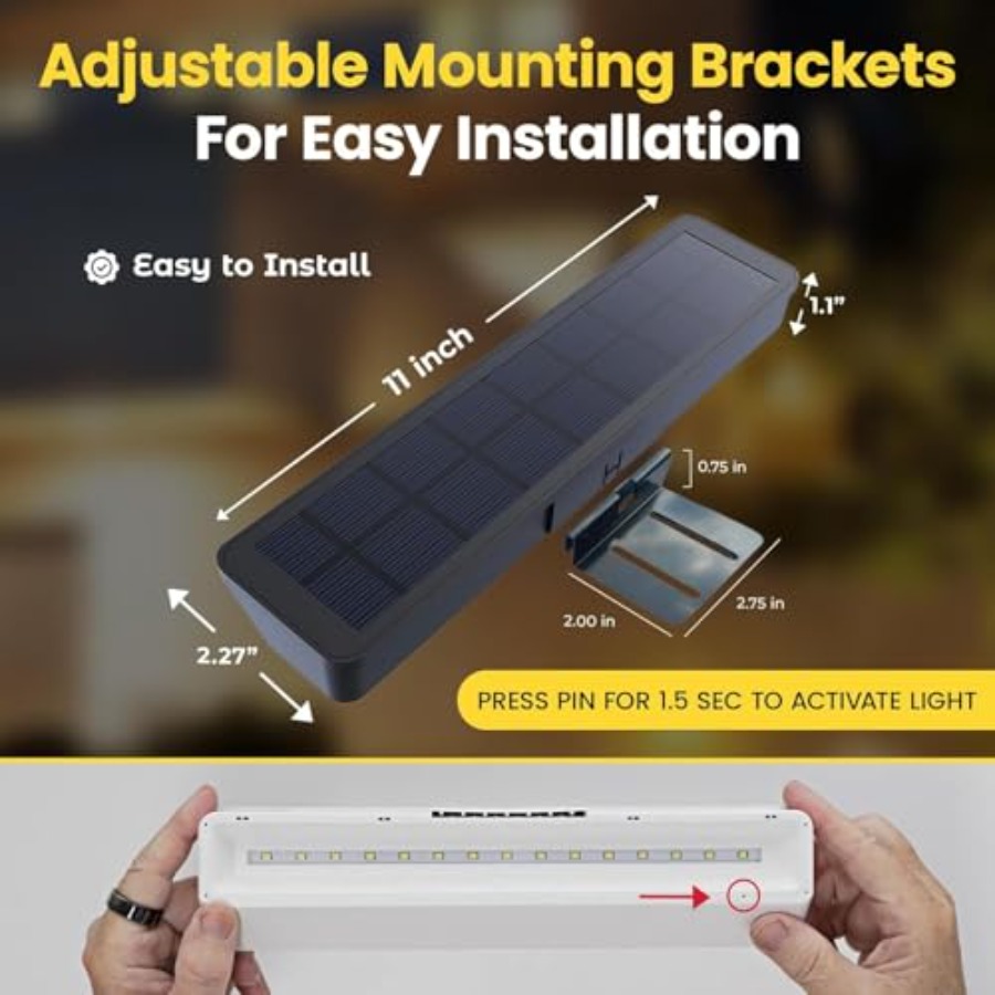 s 2Pck Solar Address Sign Ligh - Outdoor Lighting Install recensie en prijs