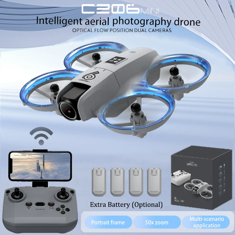 CZ06 Mini RC Quadcopter Drone  - Outdoor Lighting Battery Operated recensie en prijs