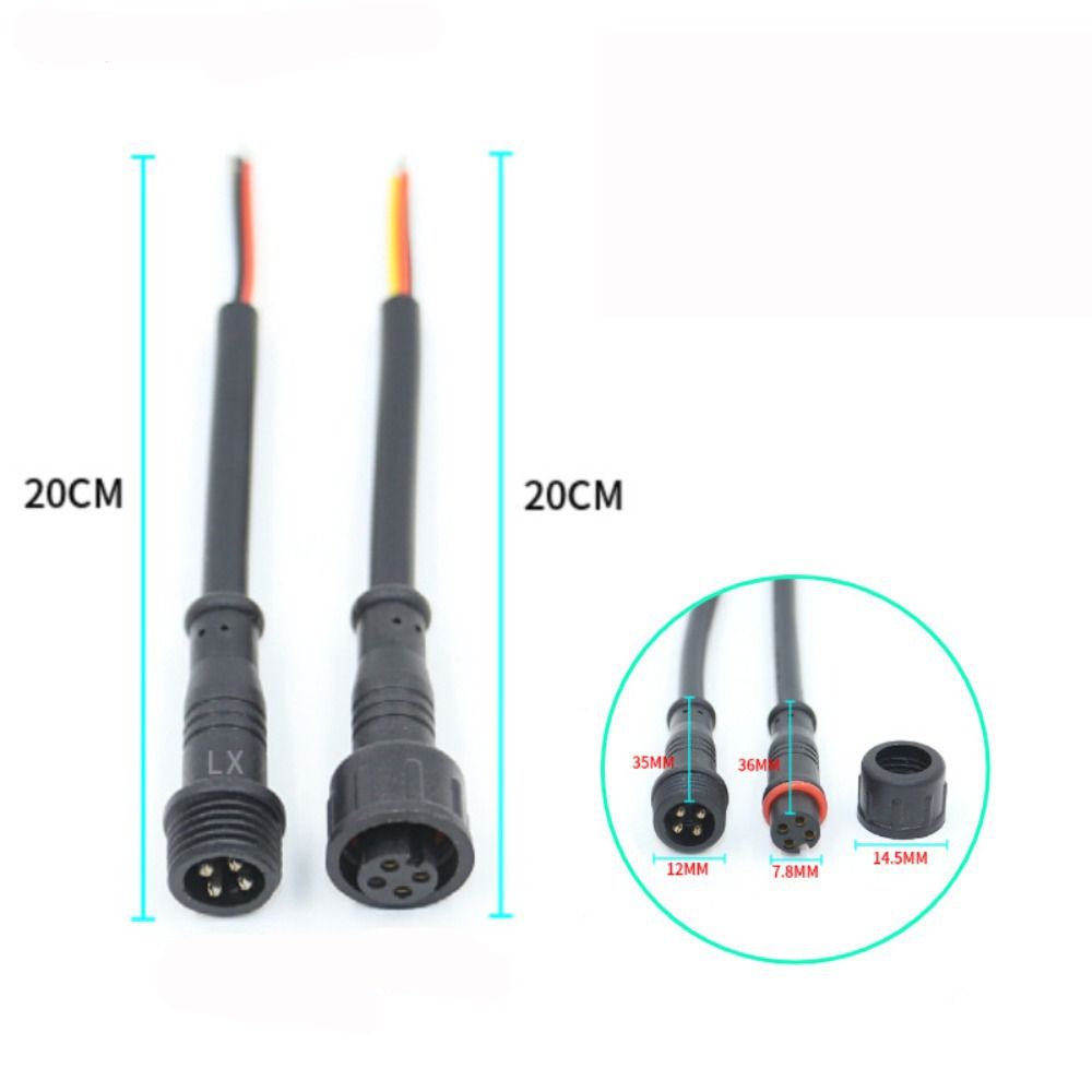 IP67 Male to Female Led Connec - Outdoor Lighting Connectors recensie en prijs
