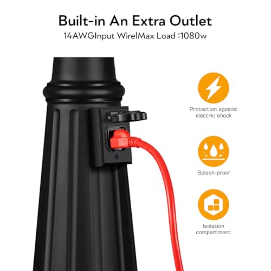 Dusk to Dawn Outdoor Post Ligh - Outdoor Lighting No Outlet recensie en prijs