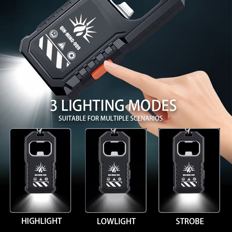 2Pcs Portable LED COB Keychain - Outdoor Lighting Landscape recensie en prijs
