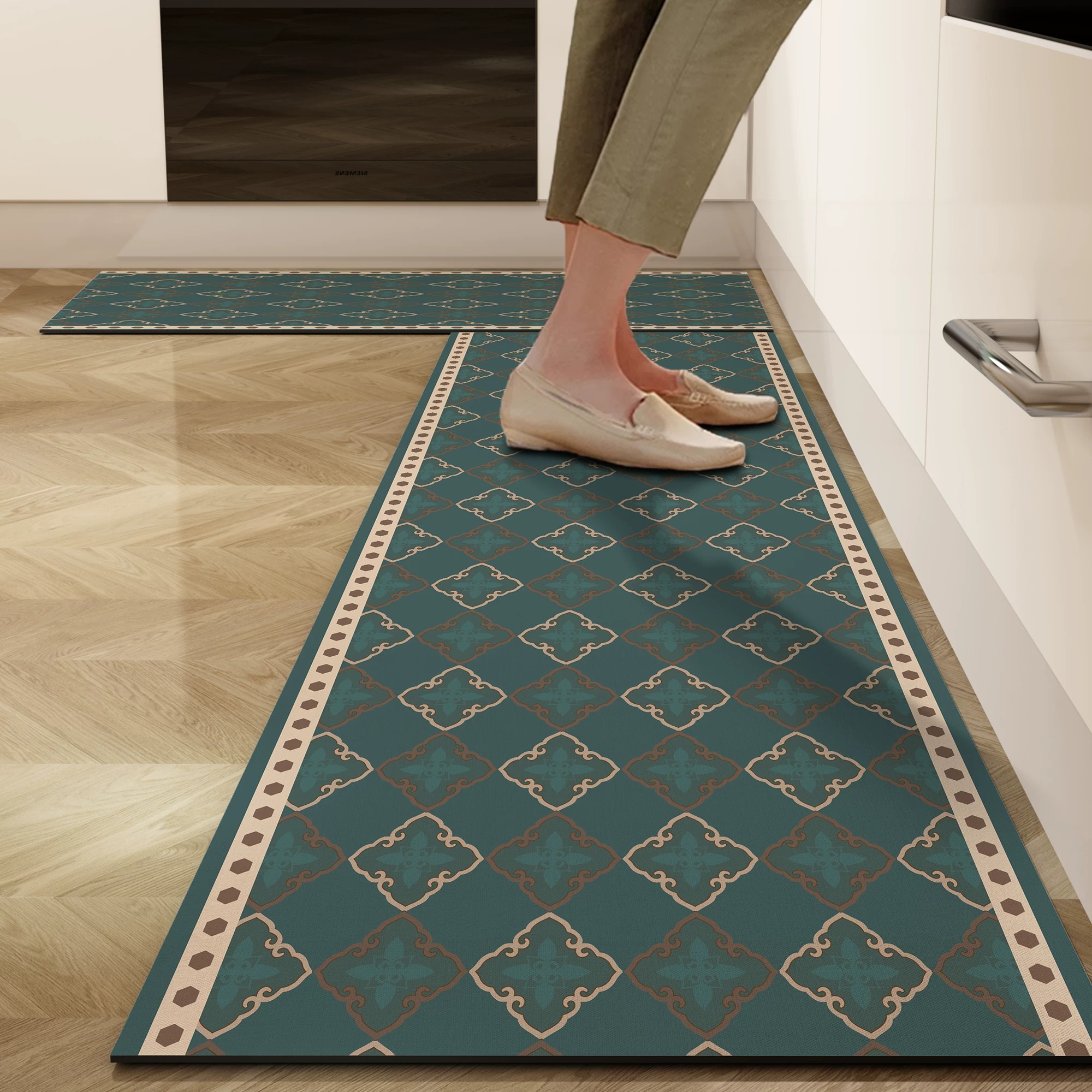 Anti-slip Kitchen Carpet Retro - Outdoor Lighting Online recensie en prijs