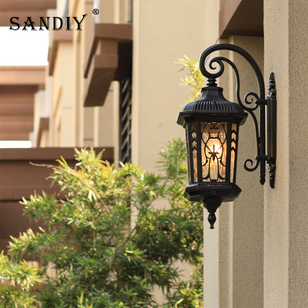 SANDIY Retro Outdoor Wall Ligh - Outdoor Lighting Uk recensie en prijs