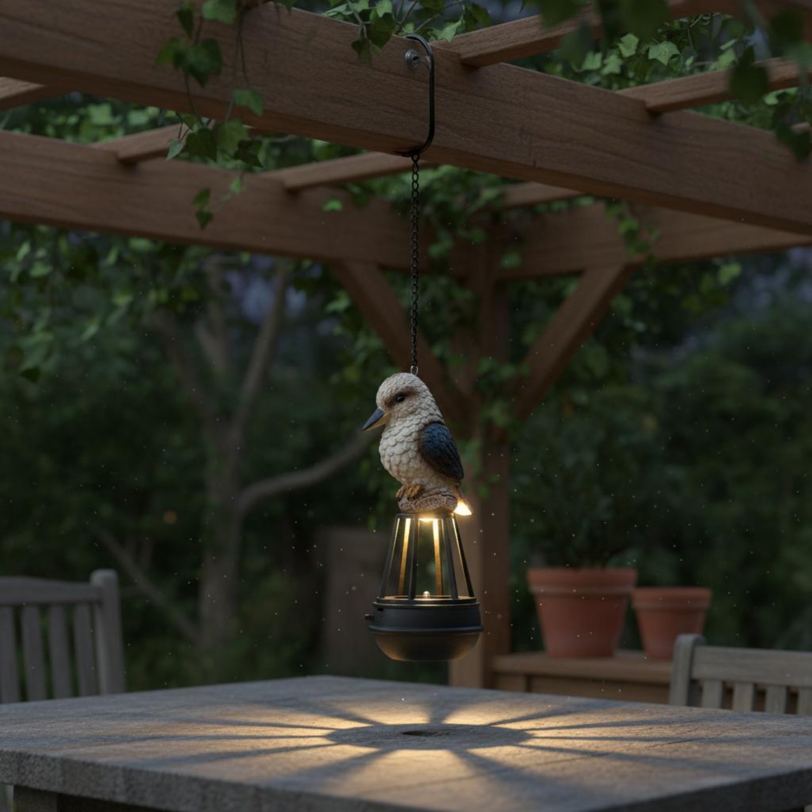 Solar Avian Hanging Lamp Weath - Hanging Outdoor Lighting recensie en prijs