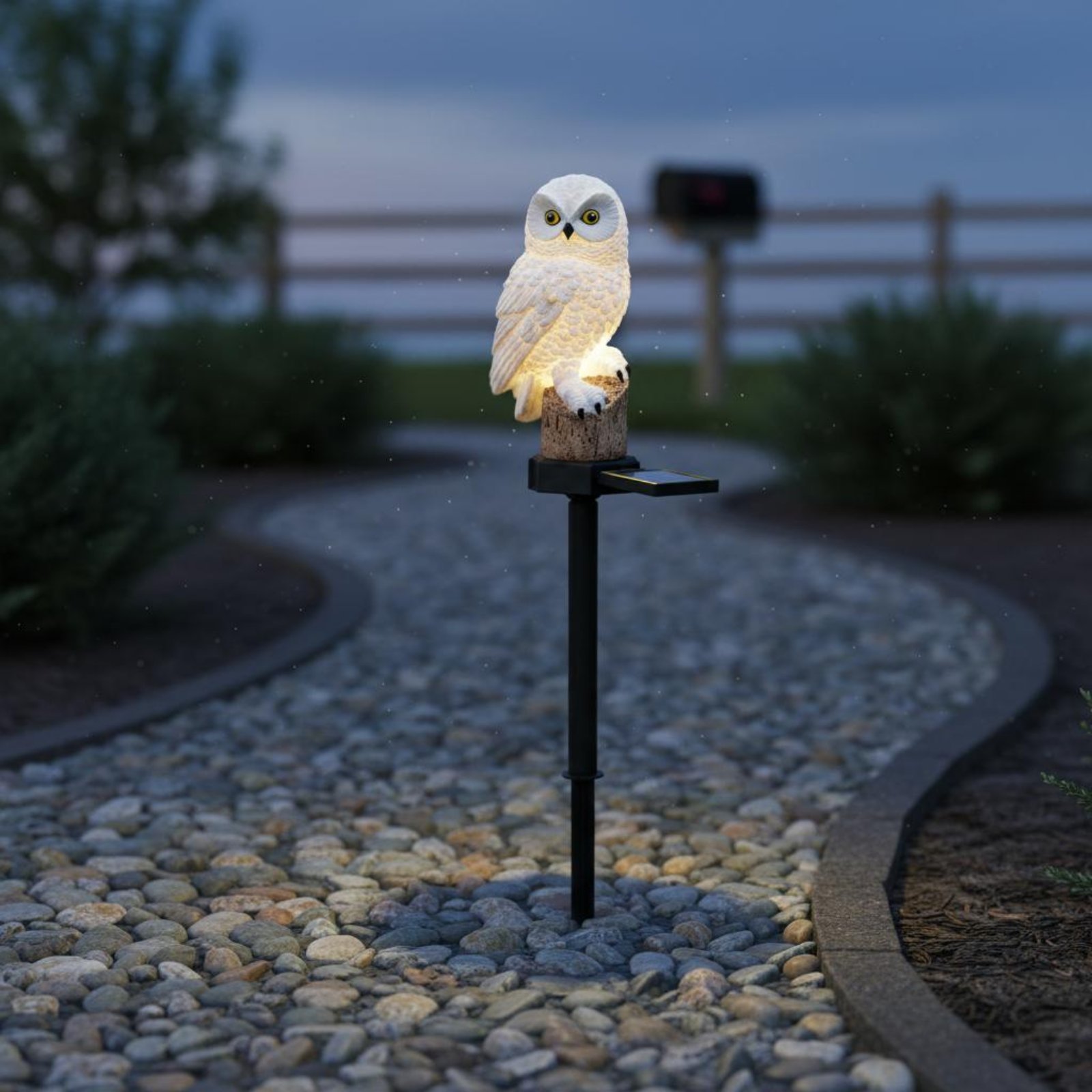 Solar Owl Stake Light Waterpro - Outdoor Lighting Install recensie en prijs