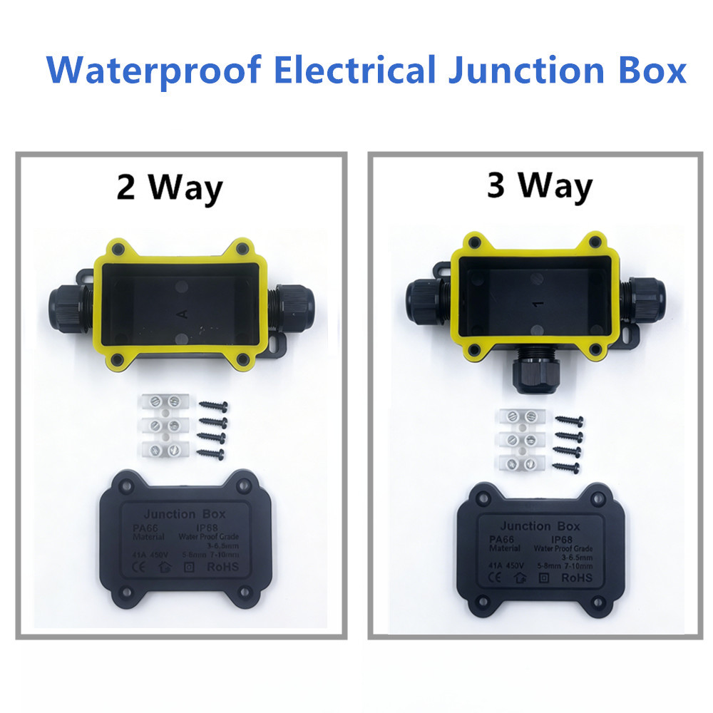 IP68 Waterproof Junction Box 2 - Outdoor Lighting Wire Connectors recensie en prijs