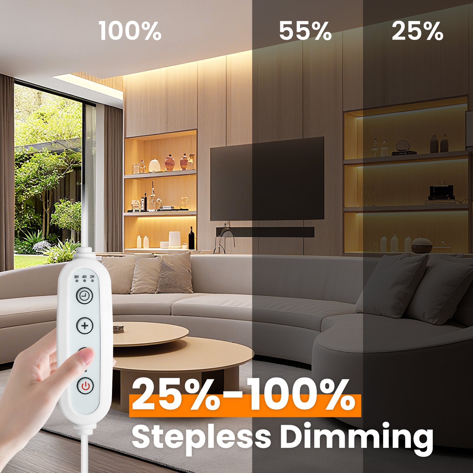 220V COB Led Strip Dimmable 28 - Outdoor Lighting Uk recensie en prijs
