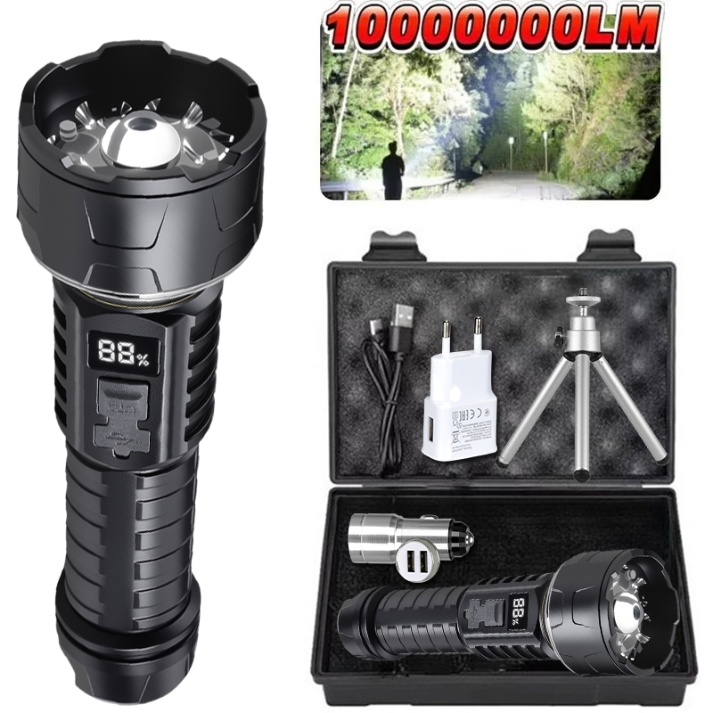COB LED Flashlight Rechargeabl - Outdoor Lighting Install recensie en prijs