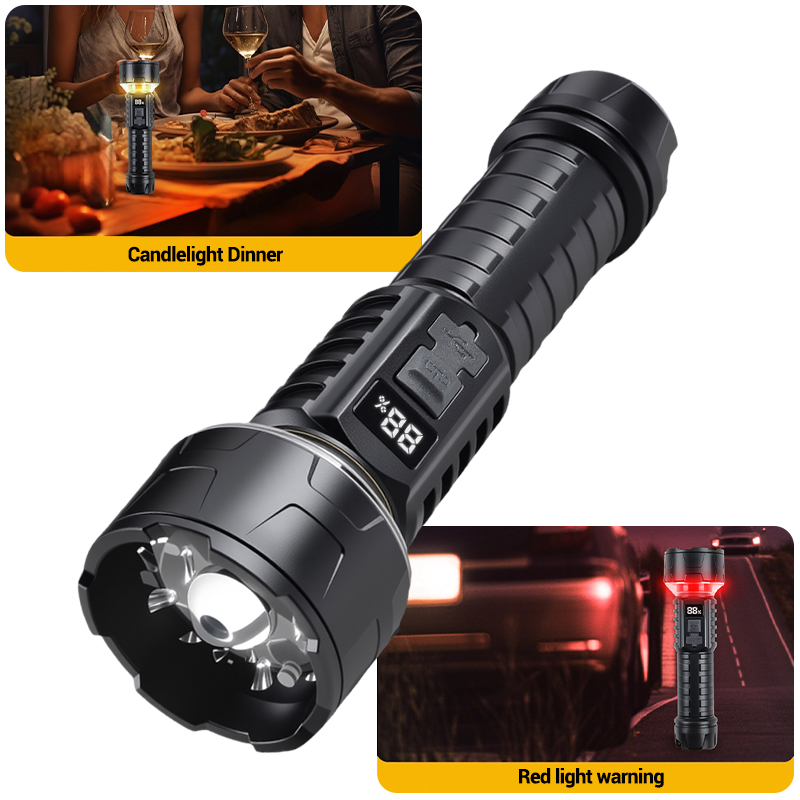 COB LED Flashlight Rechargeabl - Outdoor Lighting Install recensie en prijs