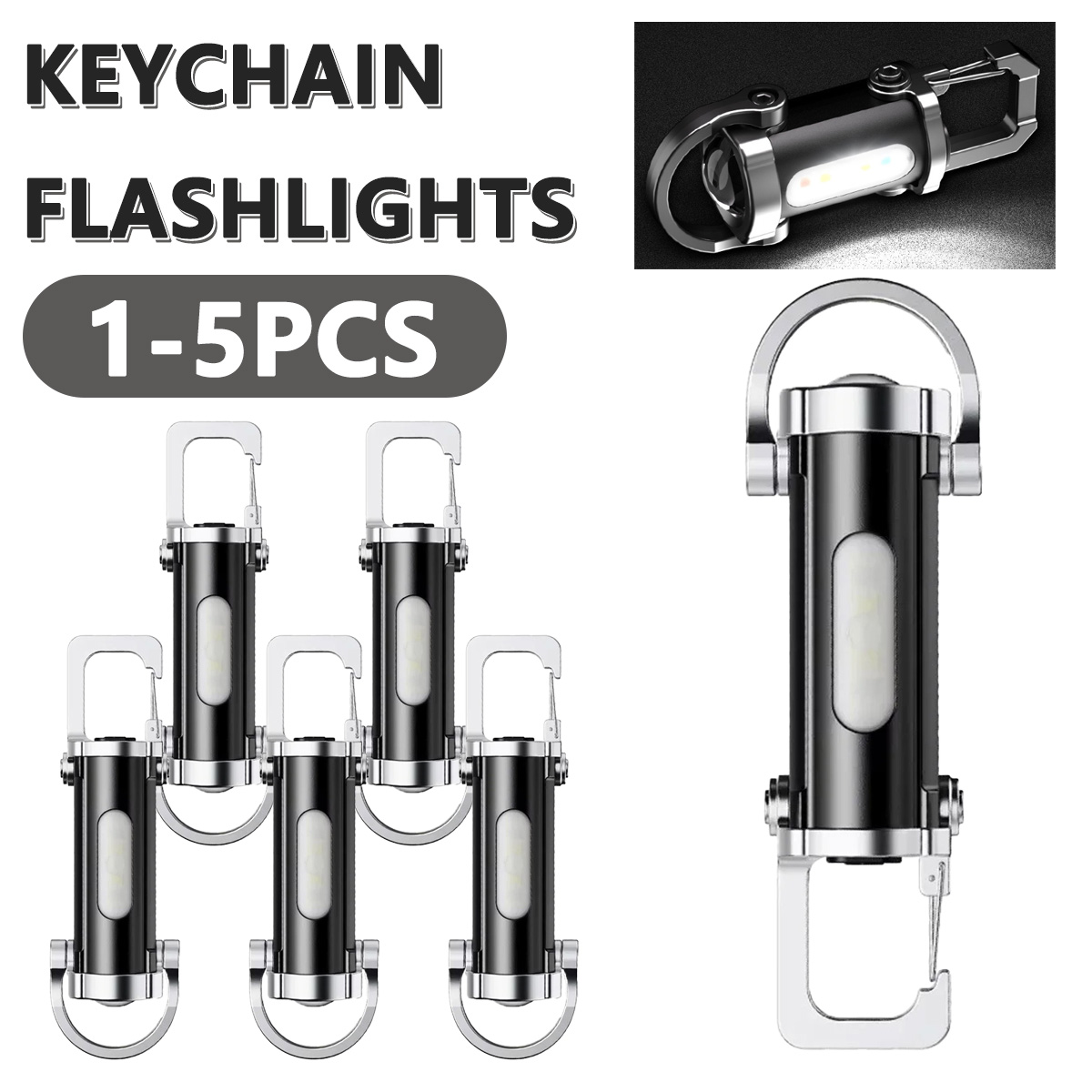 Powerful EDC LED Flashlight Ke - Hanging Outdoor Lighting recensie en prijs