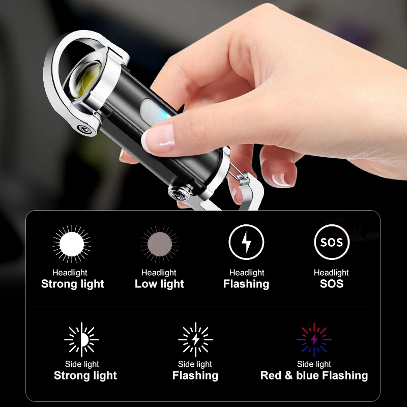 Powerful EDC LED Flashlight Ke - Hanging Outdoor Lighting recensie en prijs