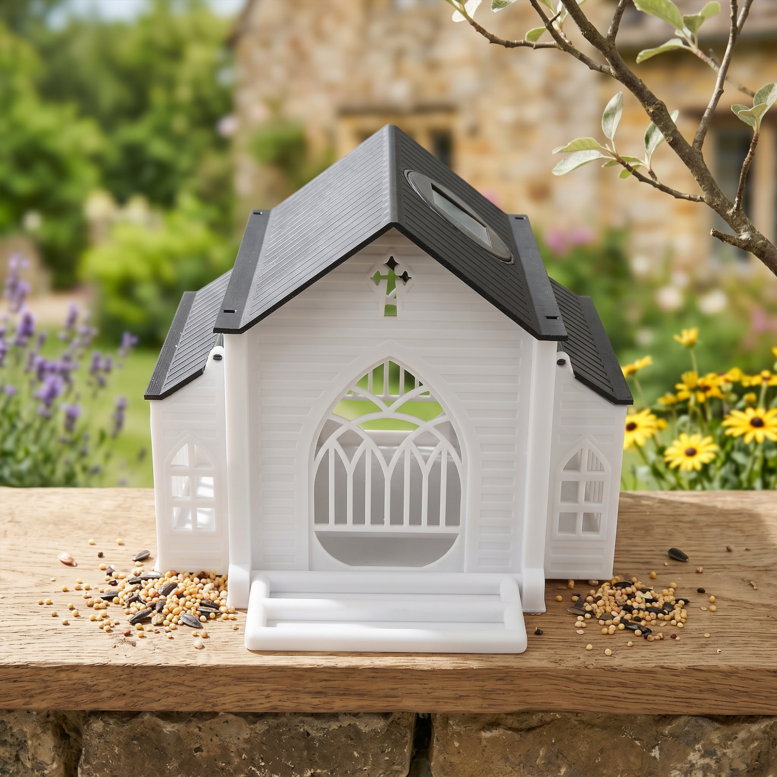 Hanging Wild Bird Feeder with  - Hanging Outdoor Lighting recensie en prijs