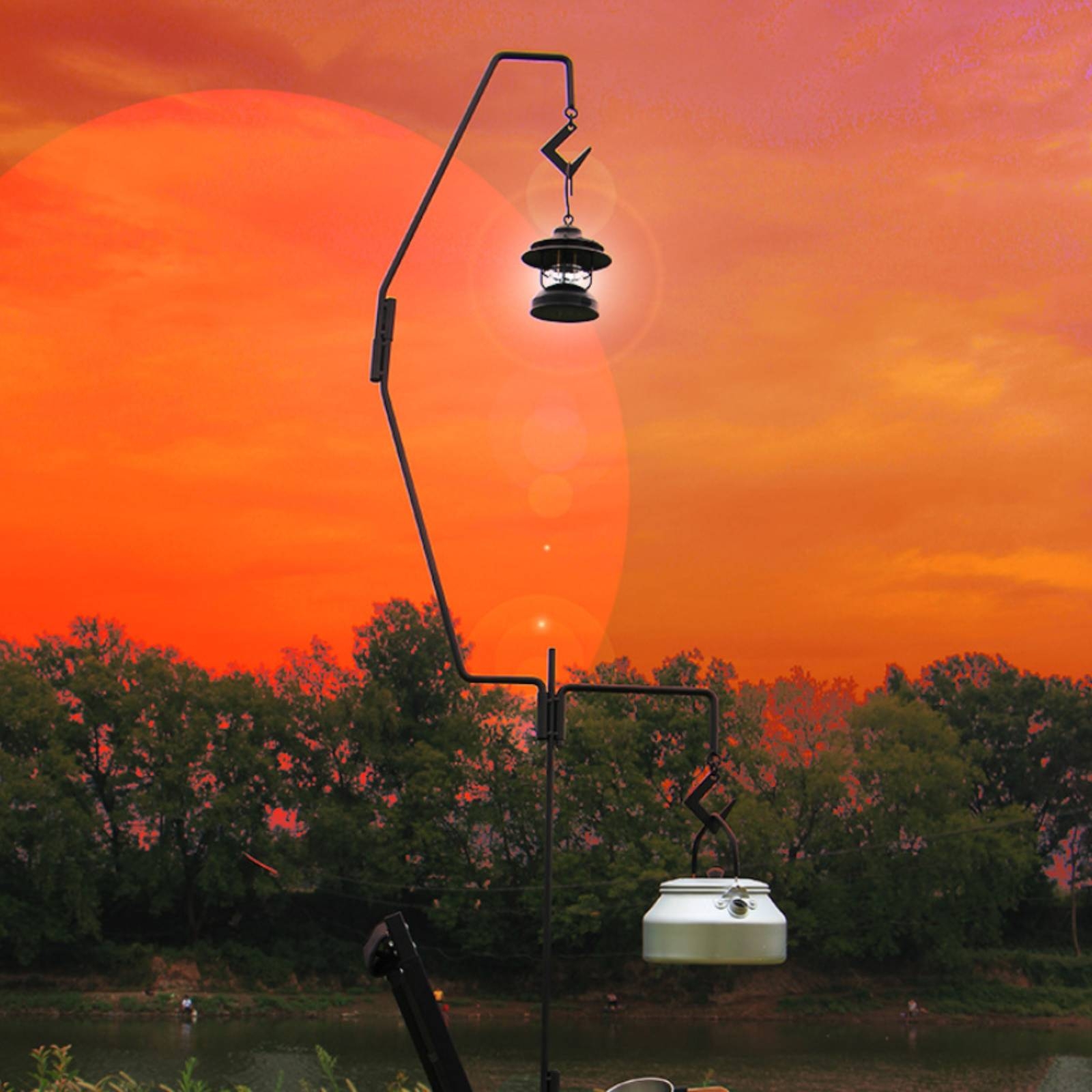 10 Pieces Camping Lantern Stan - Hanging Outdoor Lighting recensie en prijs