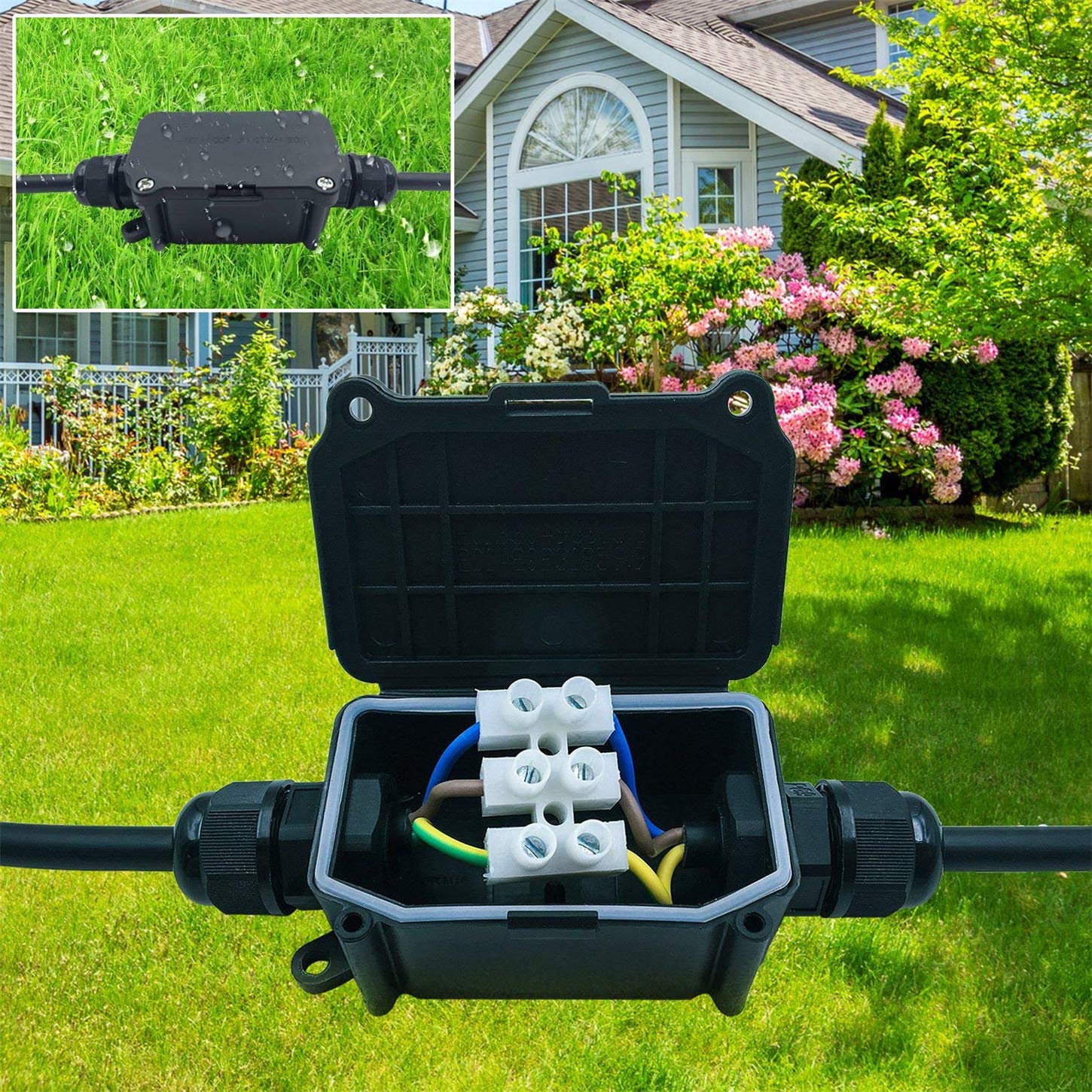 2 Way Outdoor Waterproof IP66  - Outdoor Lighting Wire Connectors recensie en prijs