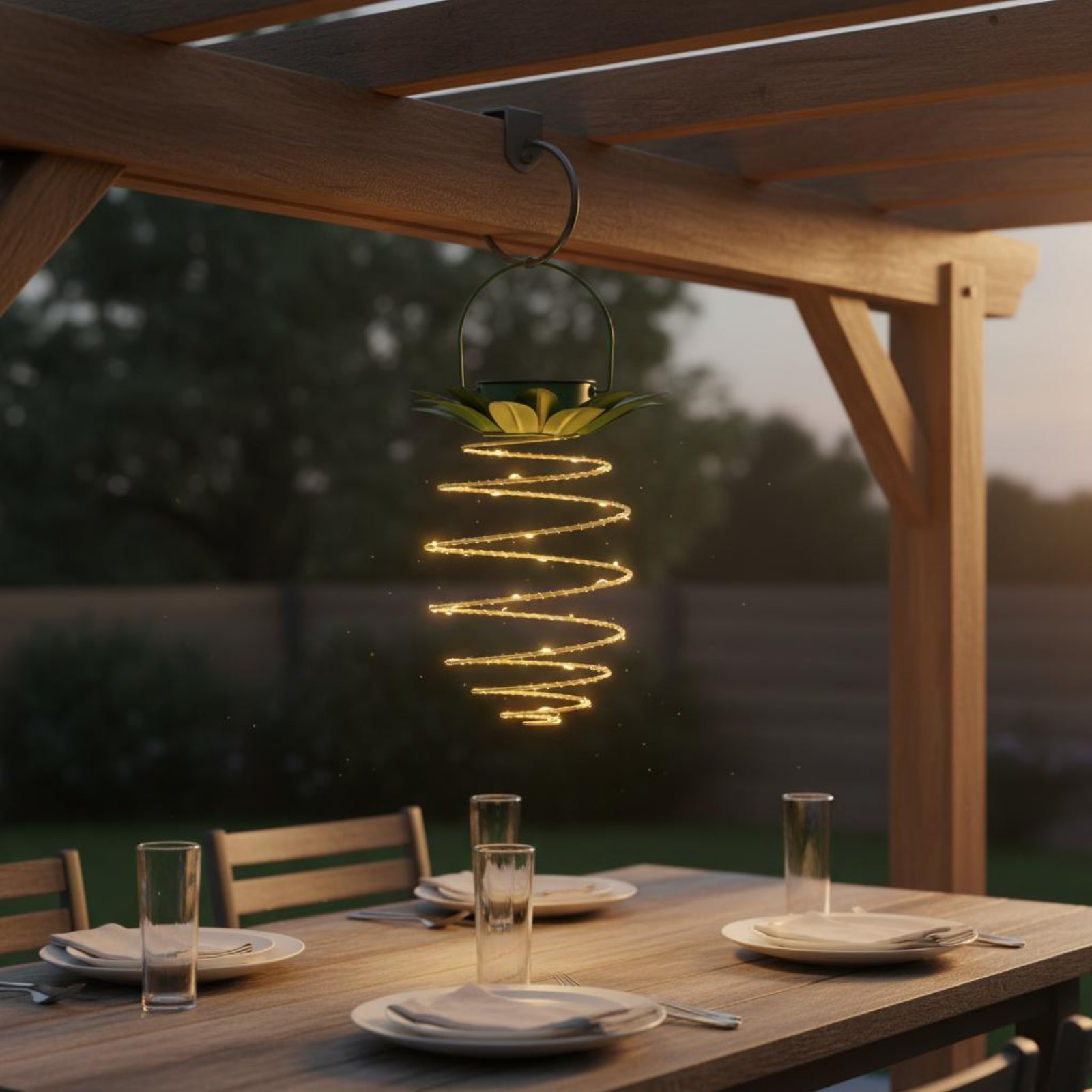 2 Pieces Solar Pineapple Lamp  - Outdoor Lighting And Landscape recensie en prijs