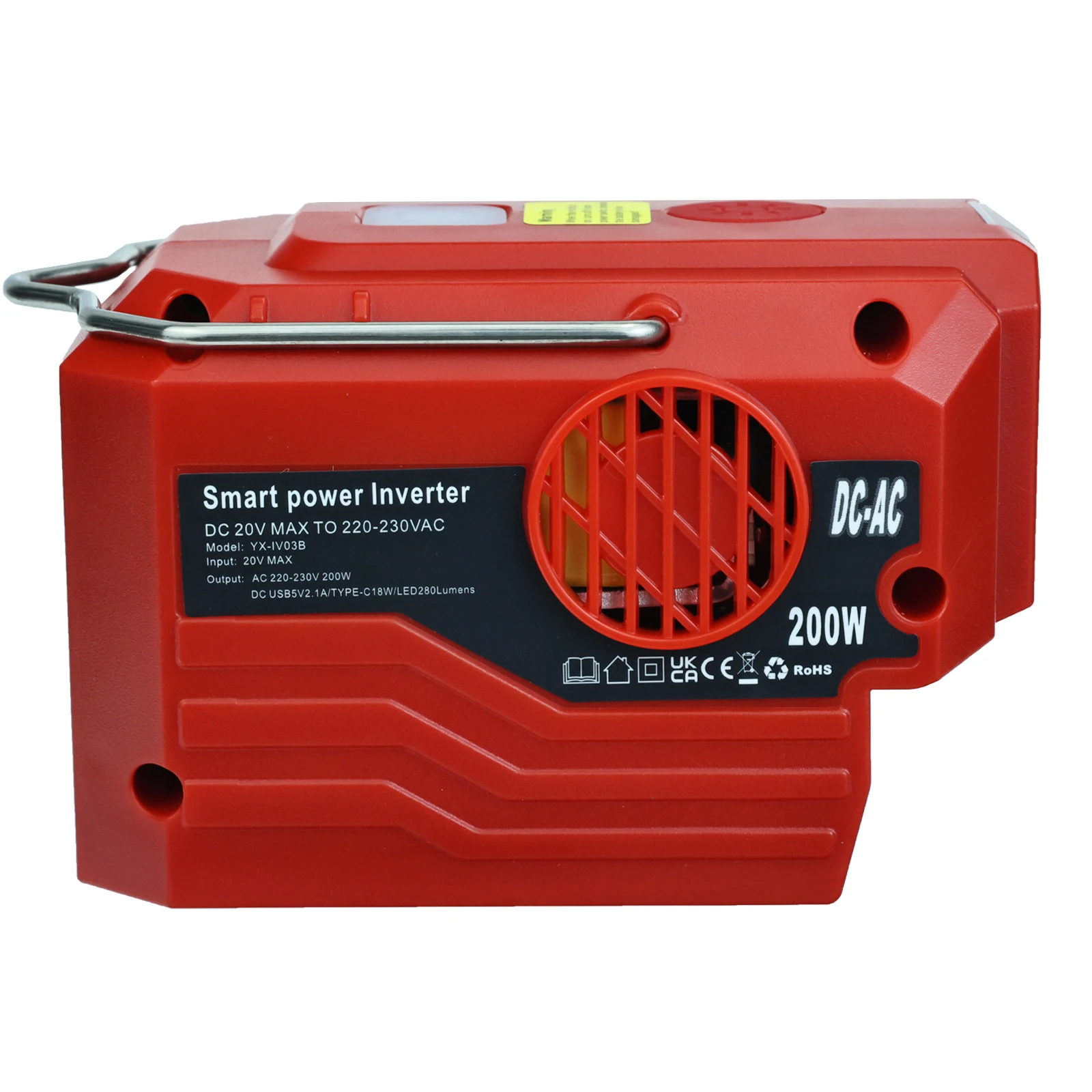 200W Portable Power Inverter 1 - Outdoor Lighting Battery Operated recensie en prijs