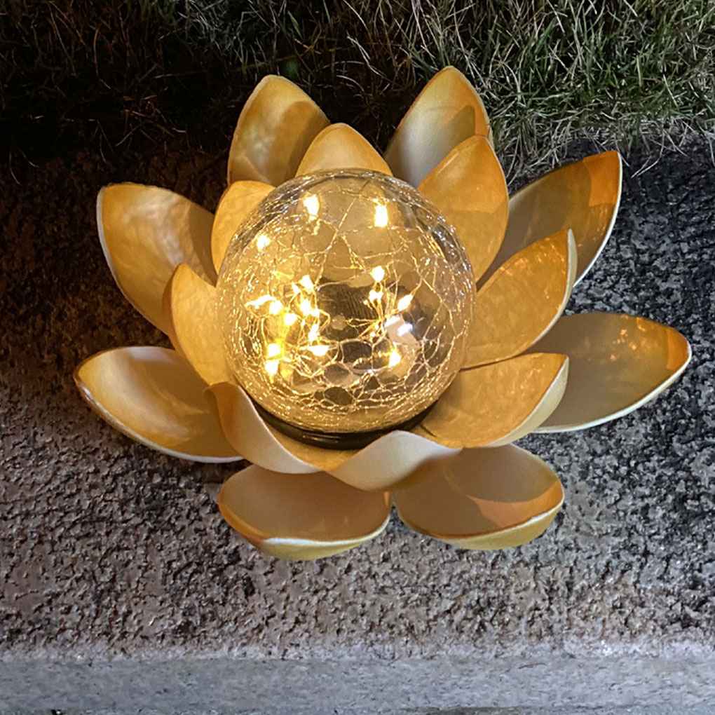 Lotus Shaped Garden Solar Ligh - Outdoor Lighting Halloween recensie en prijs